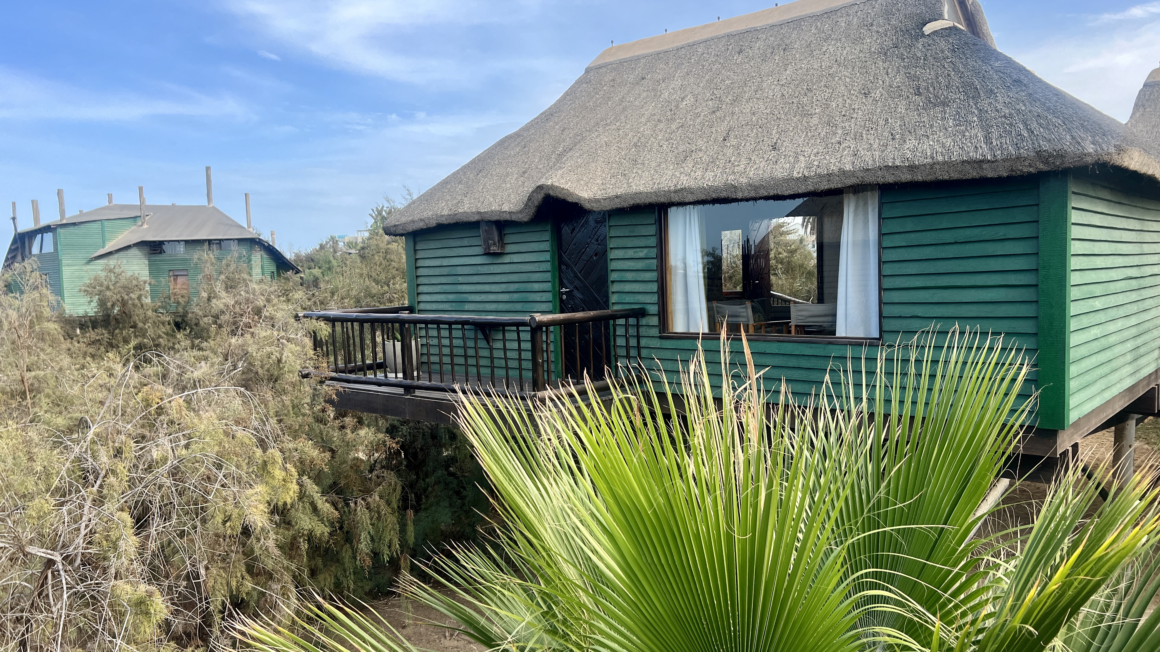 The Stiltz raised bungalow architecture and timber details